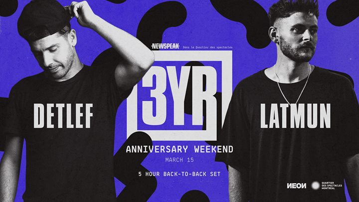 Detlef b2b Latmun (Open To Close) - Newspeak Anniversary Wknd