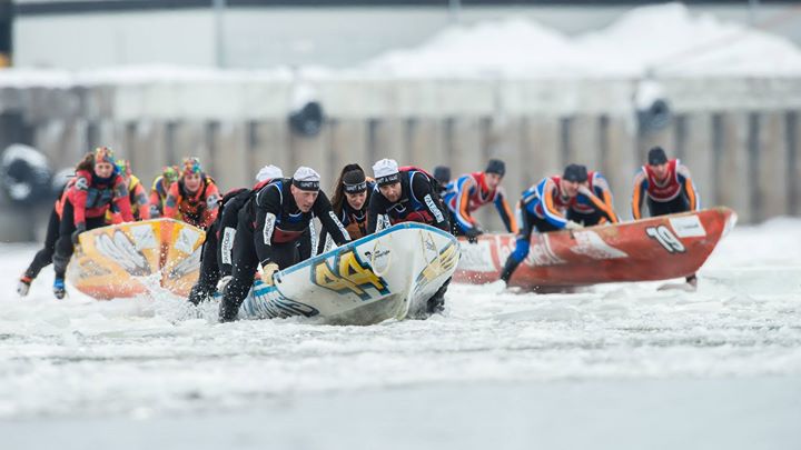 Défi canot à glace Montréal - 2017 - Montreal ice canoe challenge