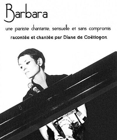 DIANE DE COETLOGON CHANTE BARBARA