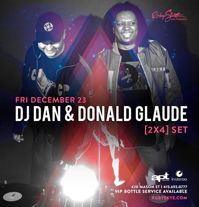 DJ Dan & Donald Glaude [2x4 Set]