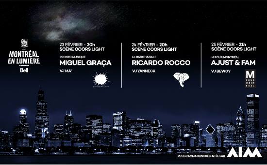 DJ et VJ Bell – WKD 1 // Montréal en Lumière