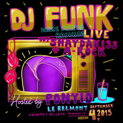 DJ Funk (Live) w/ A-Rock + Shaydakiss