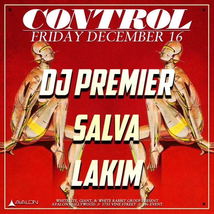 DJ Premier at Control (Los Angeles) 19+
