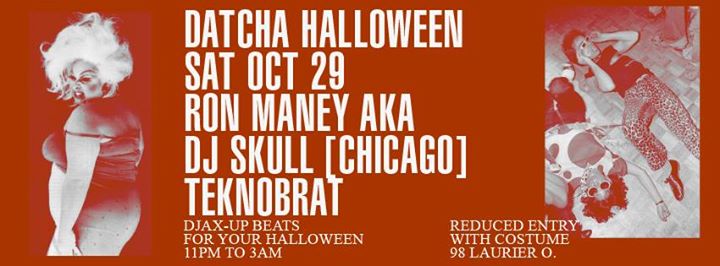 DJ SKULL aka Ron Maney [DJAX-UP-Beats, Chi] Datcha Halloween