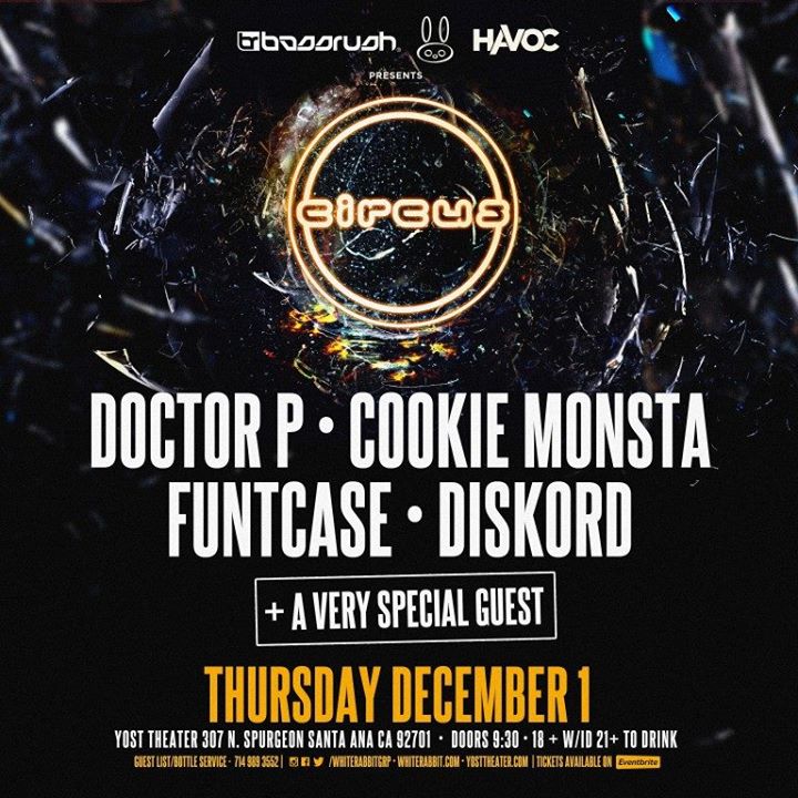 Doctor P + More at Havoc - Orange County 12/01