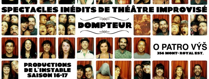DoMPTEUR - Spectacle inédit de théâtre improvisé