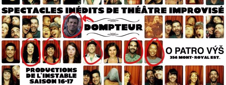 DoMPTEUR - Spectacle inédit de théâtre improvisé