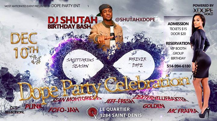 DOPE PARTY CÉLÉBRATION