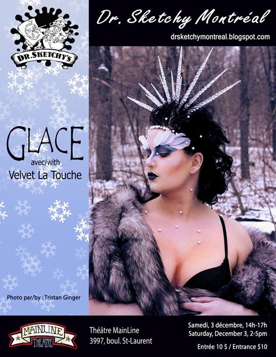 Dr. Sketchy Montréal - Glace avec/with Velvet La Touche