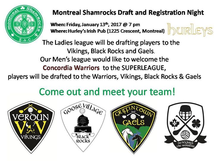 Draft & Registration Night