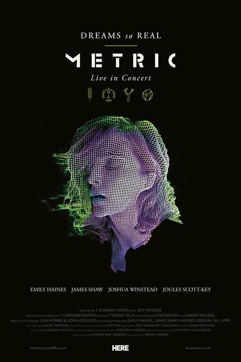 Dreams So Real - a Metric Concert Film - One Night Only!