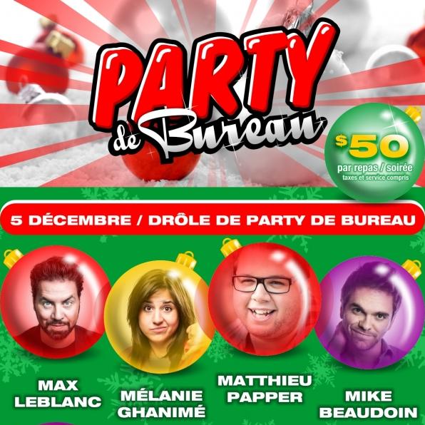 Drôle de party de bureau!