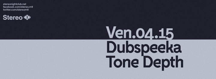 Dubspeeka - Tone Depth