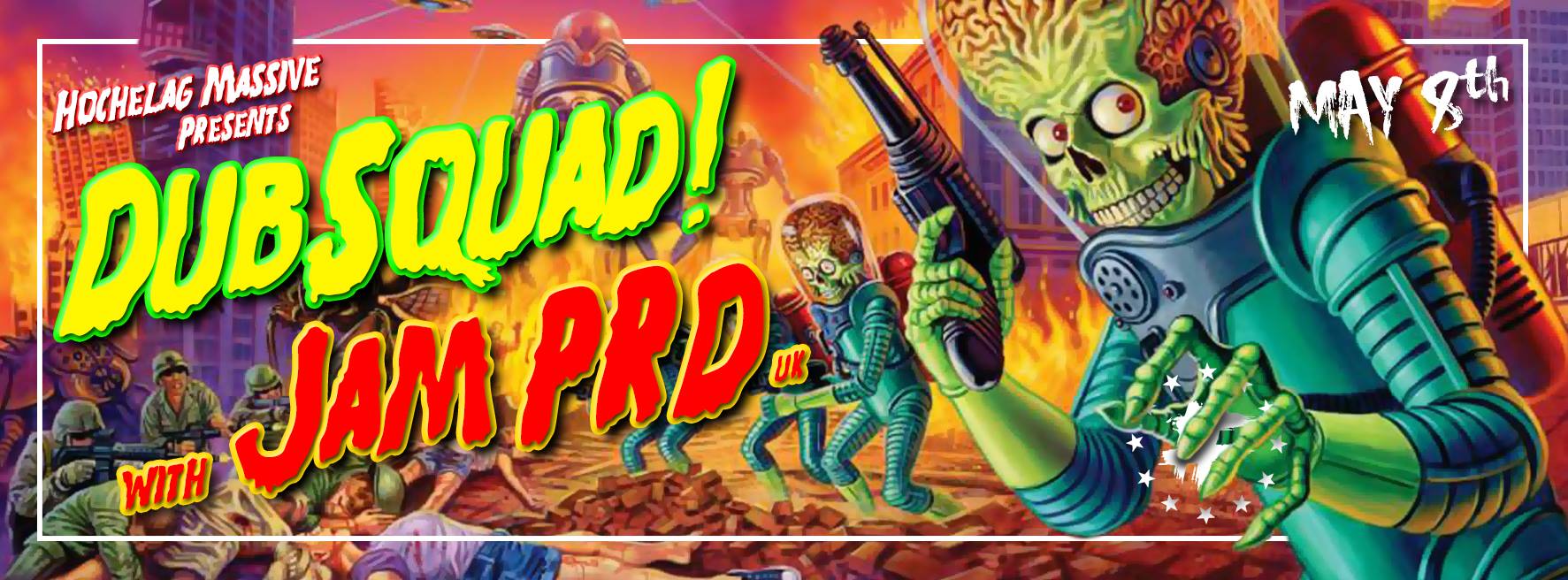 DUBSQUAD 5 w/ JAM P R D [UK] | HOCHELAG MASSIVE