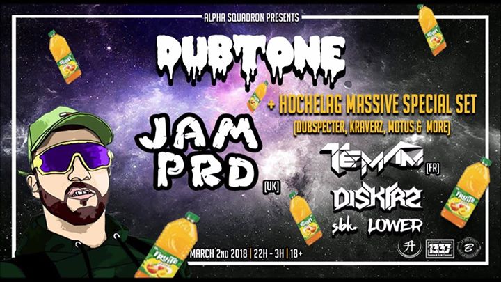 Dubtone: JAM P R D [UK], Temam [FR] + More