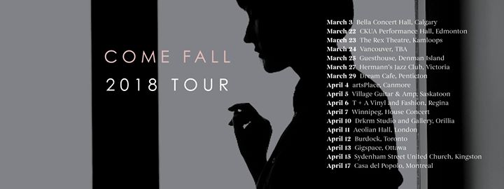 Ellen Doty Come Fall Album Release Tour Montréal