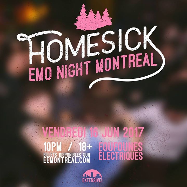 Emo Night Montreal -16 juin,2017 // Foufounes Electriques