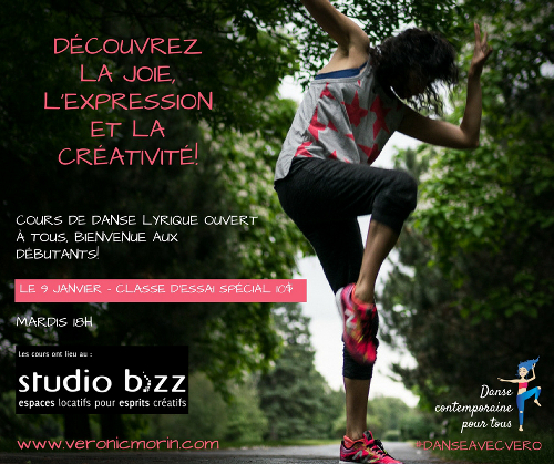 Énergie positive!!! Cours de danse contemporaine lyrique pour tous!!