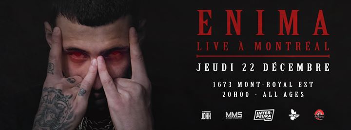 Enima: LIVE À Montréal