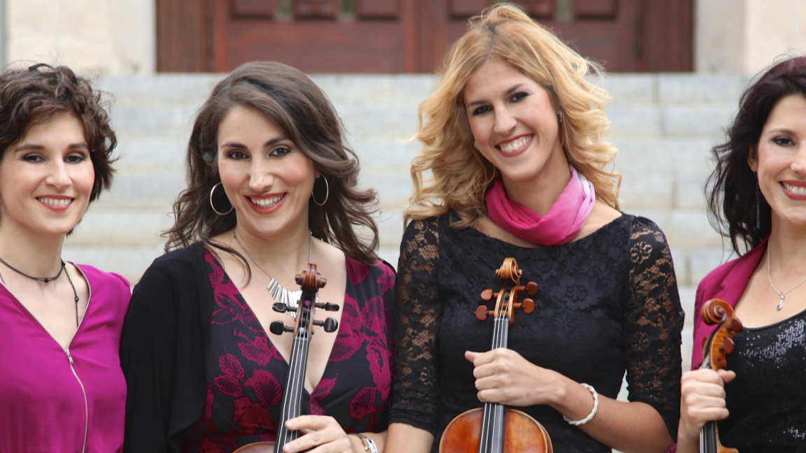 Espace de rencontre avec Aznavour et l'Arménie: Amélie Lamontagne, Ana Drobac, Nayiri Piloyan Sophie Coderre