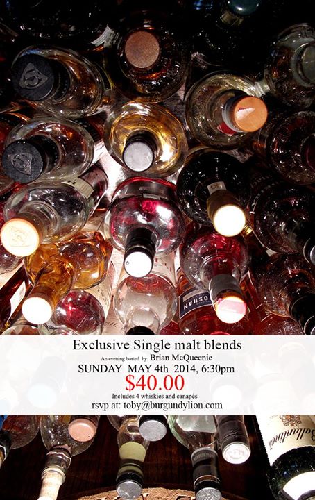 Exclusive Single Malt Blends Whisky Tasting