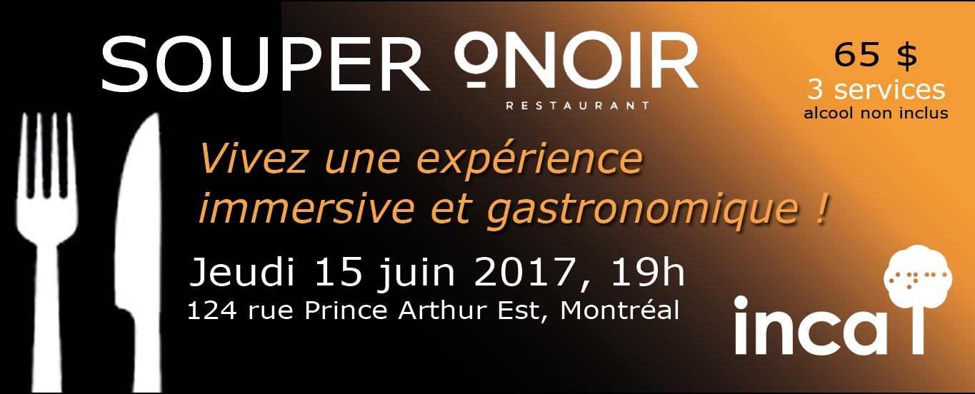 Expérience immersive et gastronomique pour une bonne cause!