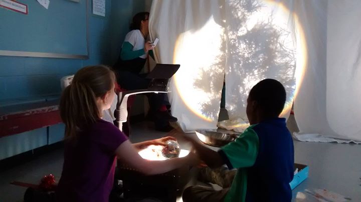 Exploration / théâtre d'ombre avec Llsa