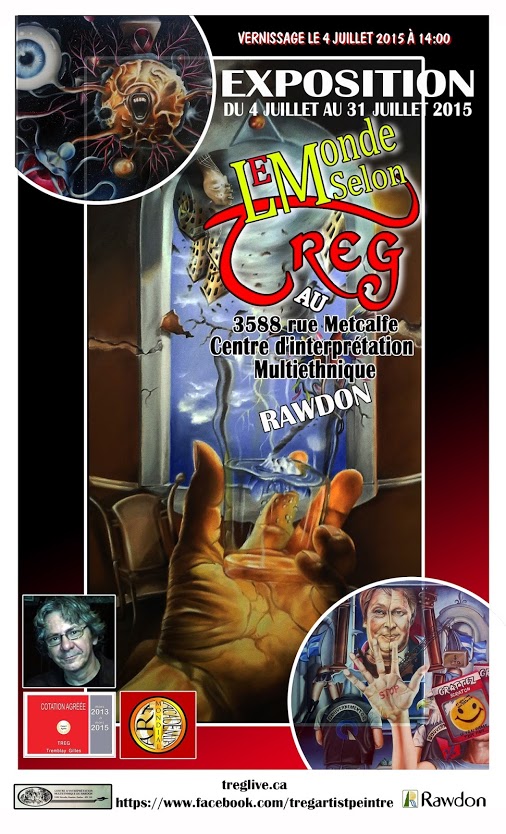 EXPOSITION Arts visuels ''LE MONDE SELON TREG''