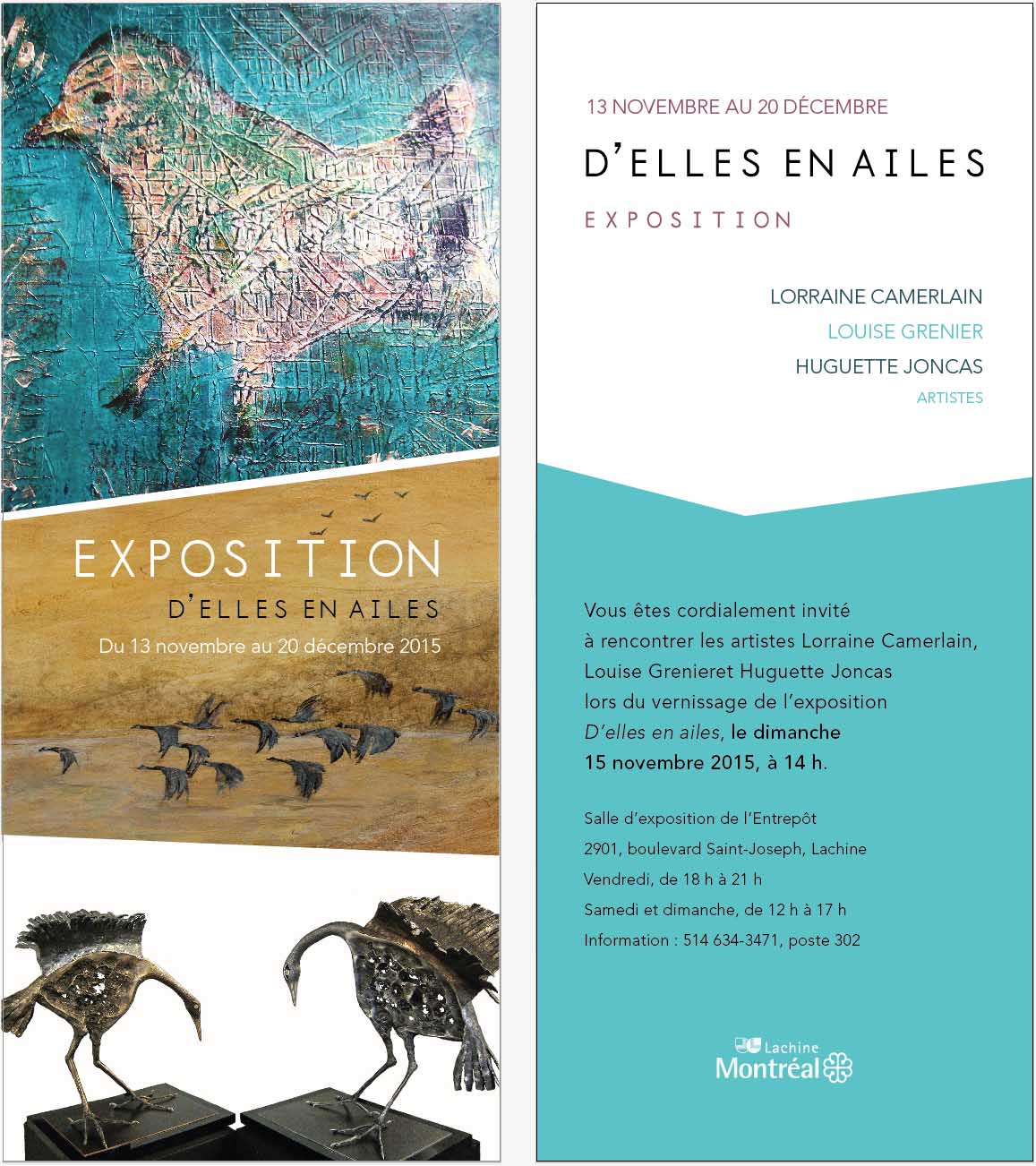 Exposition D'ELLES EN AILES