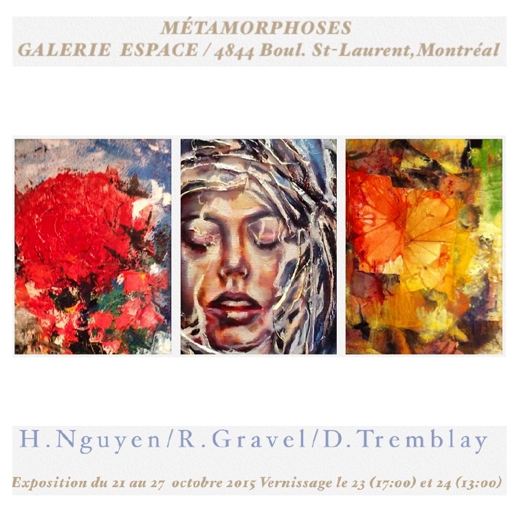 Exposition de peintures : 'Métamorphoses'