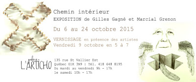 Exposition duo Chemin intérieur