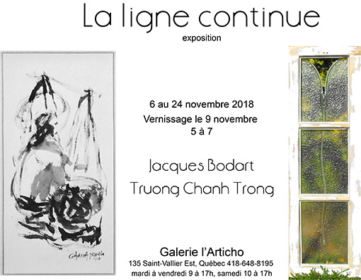 Exposition duo 'La ligne continue'