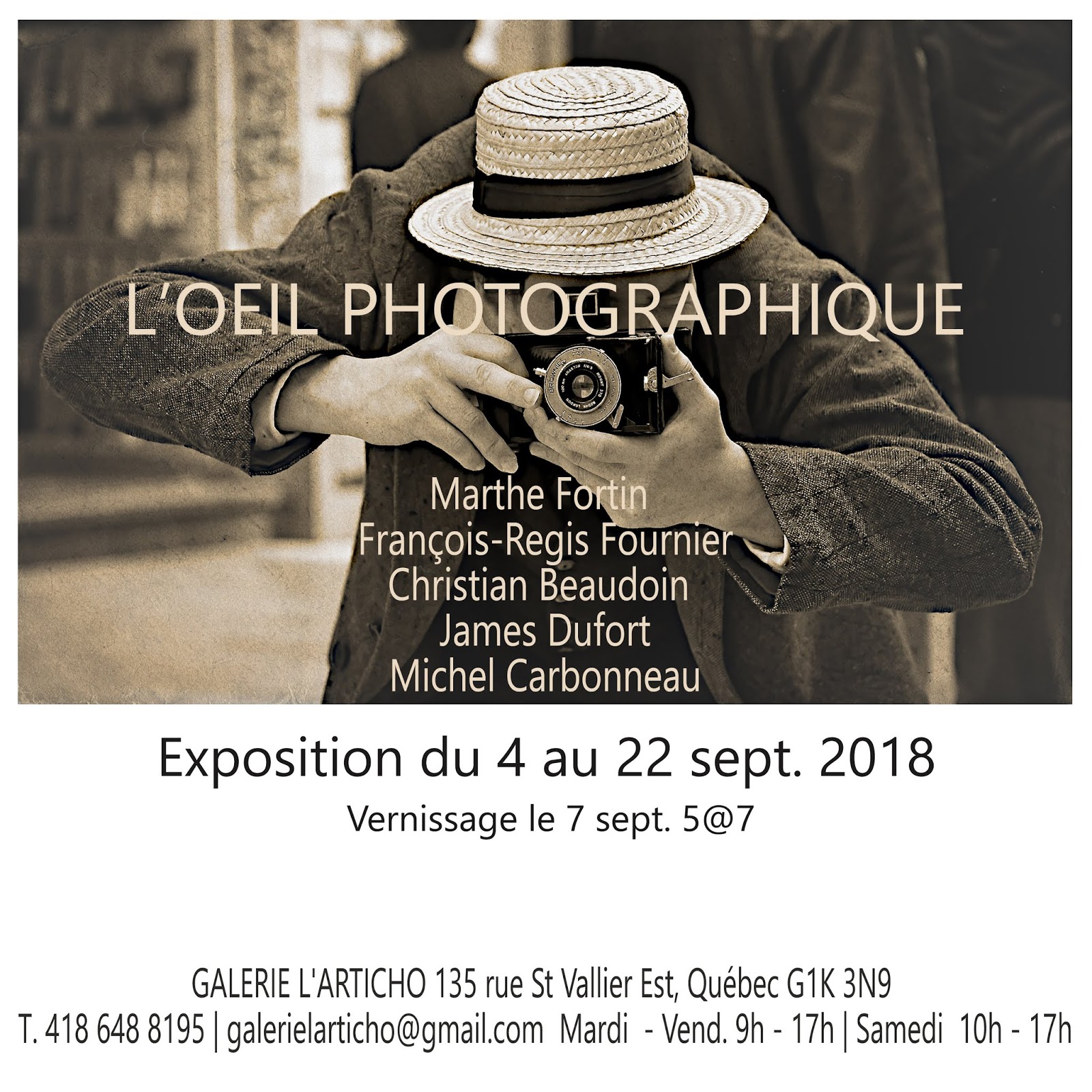 Exposition L'Oeil photographique