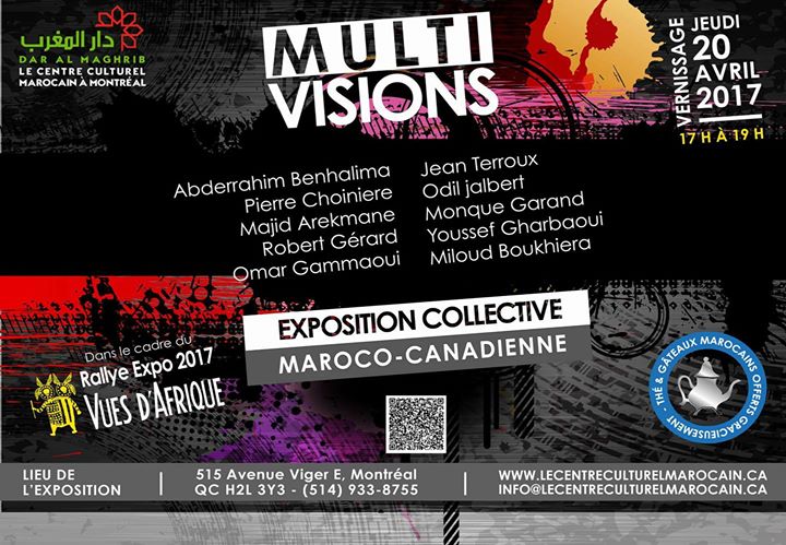 Exposition Marocco-canadienne À La Maison du Maroc/Dar Al Maghrib Mtl
