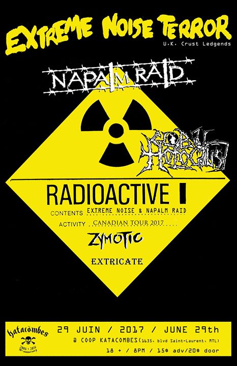 Extreme Noise Terror + Napalm Raid