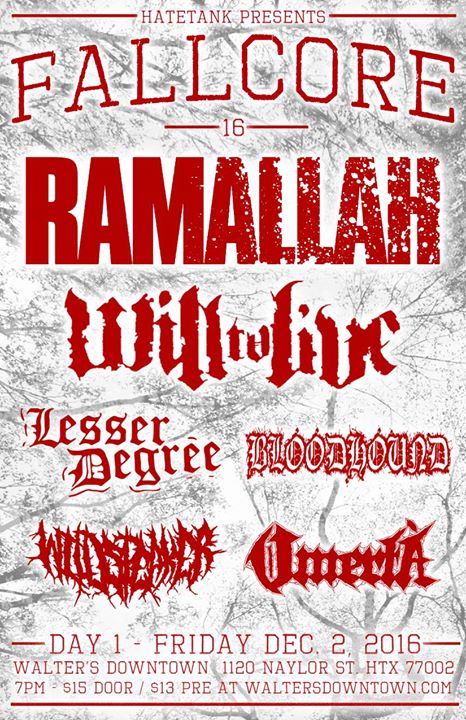 Fallcore 2016: Day 1