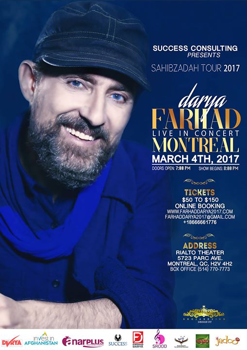 Farhad Darya Live - Montreal, Canada