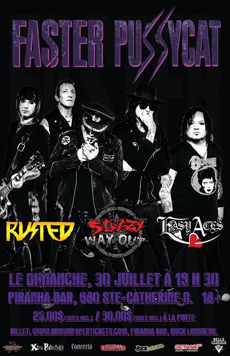 Faster Pussycat: 30 Years of Sleaze, avec Rusted et invités