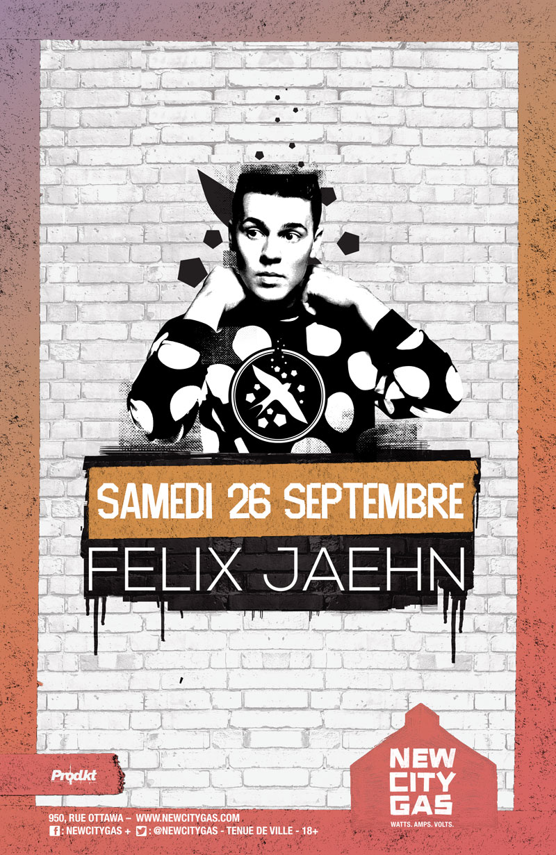 Felix Jaehn au New City Gas | Samedi 26 Septembre
