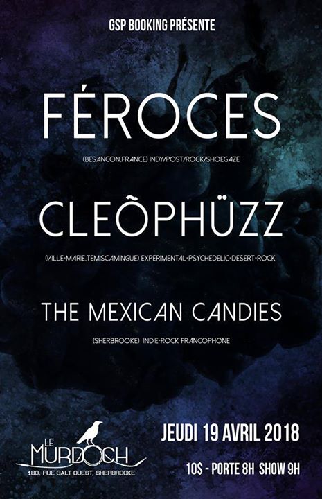 Féroces (Besancon,France) , Cleõphüzz , The Mexican Candies
