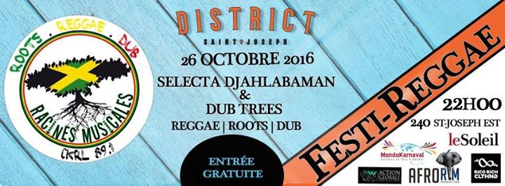 Festi-Reggae -Selecta Djahlaba Man & Dub Trees