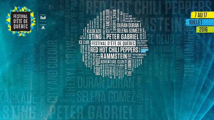Festival d'été de Québec 2016
