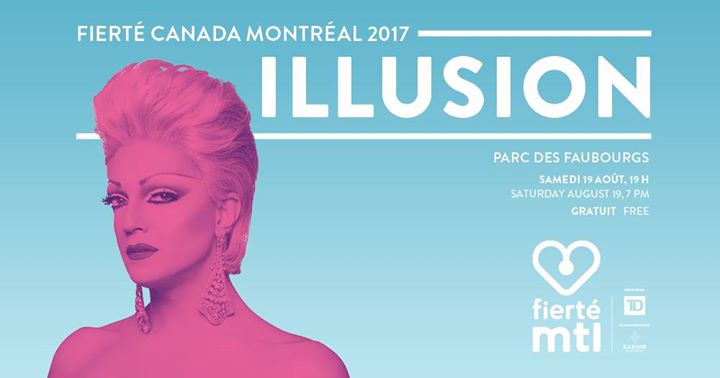 Fierté Canada Montréal 2017- Illusion