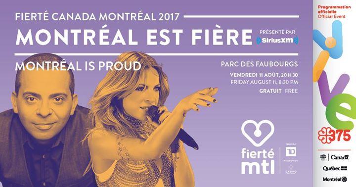 Fierté Canada Montréal 2017- Montréal est fière
