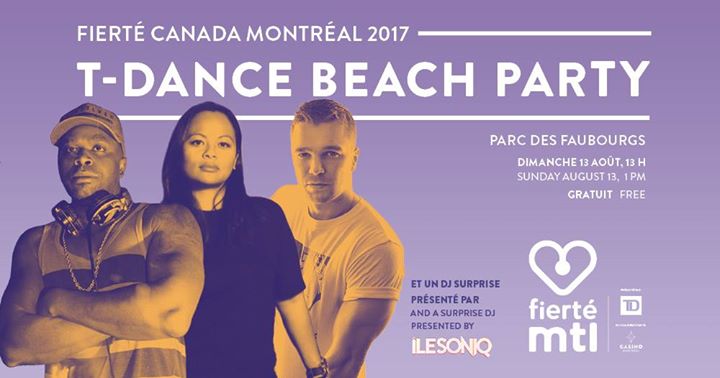 Fierté Canada Montréal 2017- T-Dance Beach Party