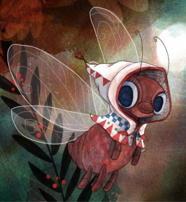 FINE MOUCHE ET LES PETITES GOUTTES D'OR