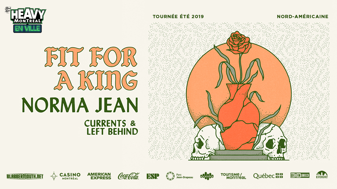 Fit For A King, Norma Jean, Currents, Left Behind