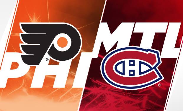 Flyers vs Canadiens