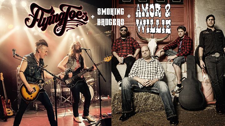 Flying Joes, Amor & Willie, Smoking Badgers à L'Anti, Québec