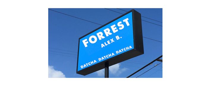 Forrest at Datcha - Saturday March 25th